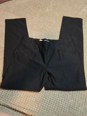 Women's Black Ponte Trousers - Sleek Everyday Stretch
